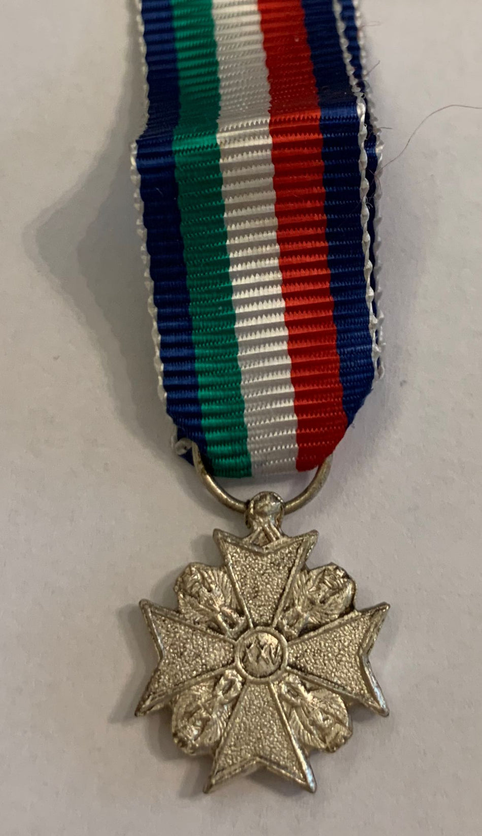 Croce ad Anzianità di Servizio Polizia di Stato - Grado argento  XXV