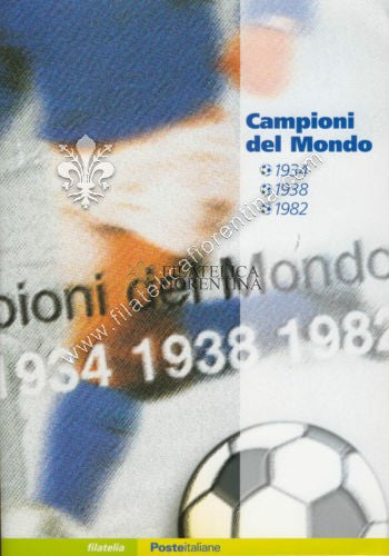 Folder n.82 " CAMPIONI DEL MONDO DI CALCIO XX SECOLO " 2004