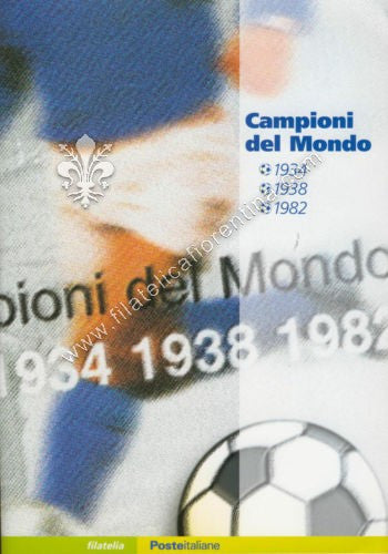 Folder n.82 " CAMPIONI DEL MONDO DI CALCIO XX SECOLO " 2004