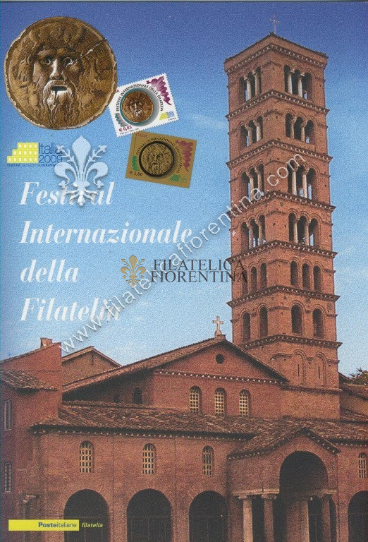 Folder n. 184 " FESTIVAL INTERNAZIONALE DELLA FILATELIA Italia 2009 " 2008