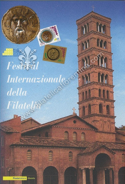 Folder n. 184 " FESTIVAL INTERNAZIONALE DELLA FILATELIA Italia 2009 " 2008