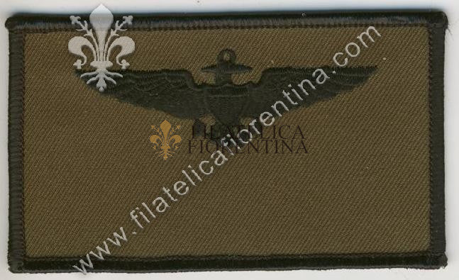 Brevetto Air Force Navy - nero su verde da combattimento