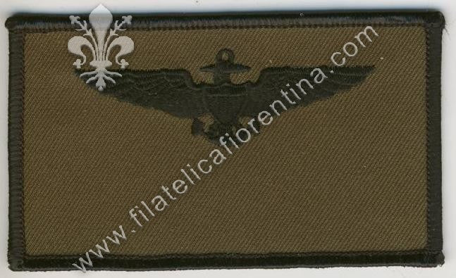 Brevetto Air Force Navy - nero su verde da combattimento