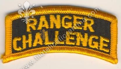 Scritta da spalla RANGER CHALLENGE