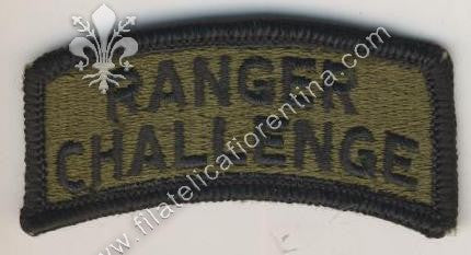 Range Challenge - nero su verde da combattimento