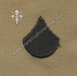 Gradi da soldato di 1° classe (pieno)  nero su sabbia (coppia)