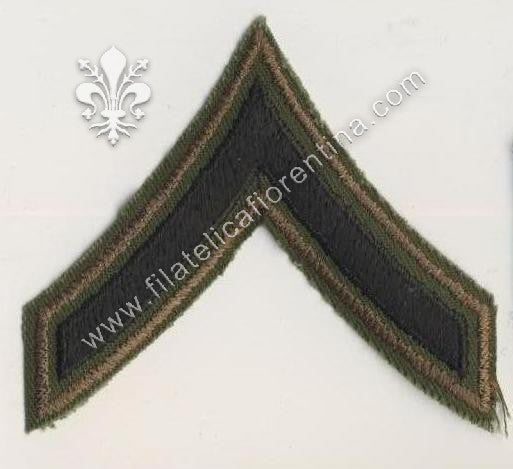 Gradi da soldato nero su verde (coppia)