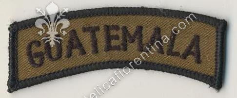 Guatemala - nero su verde