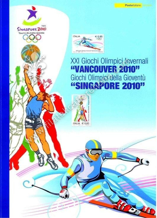 Foler n. 217 "Vancouver 2010. Singapore 2010"