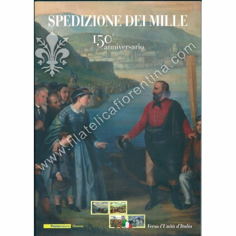 Folder n. 223 "150° della Spedizione dei Mille" 2010
