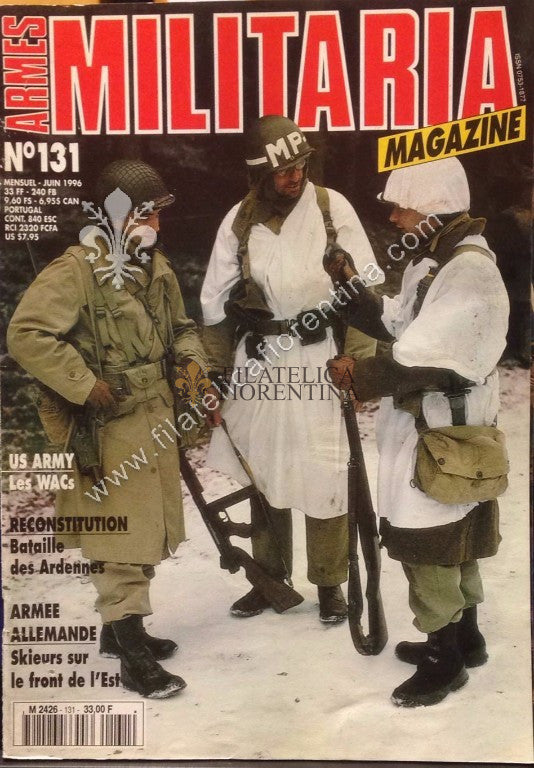 Rivista francese ARMES MILITARIA "MILITARIA MAGAZINE" n° 131