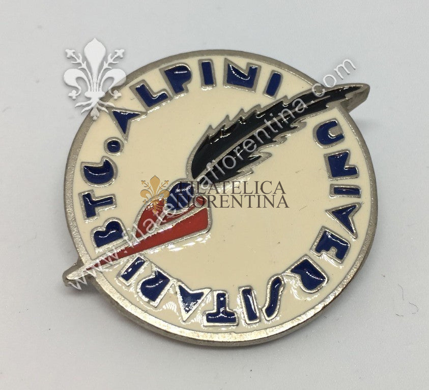 Distintivo Brigata Alpini Universitari - Periodo fascista (Riproduzione)