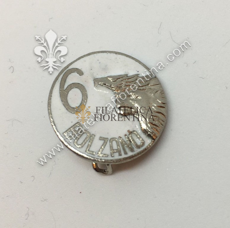 Distintivo del 6° Battaglione alpini Bolzano - 1946/91