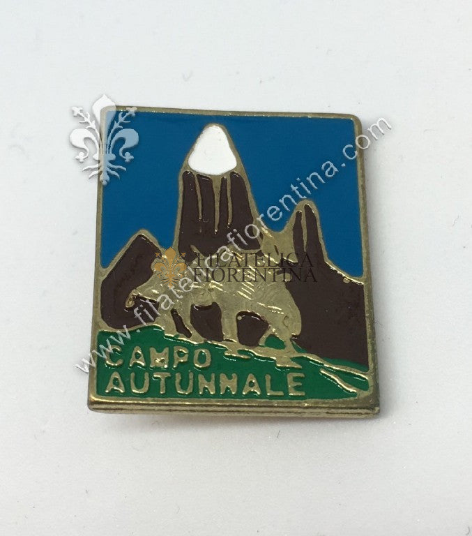 Distintivo campo autunnale