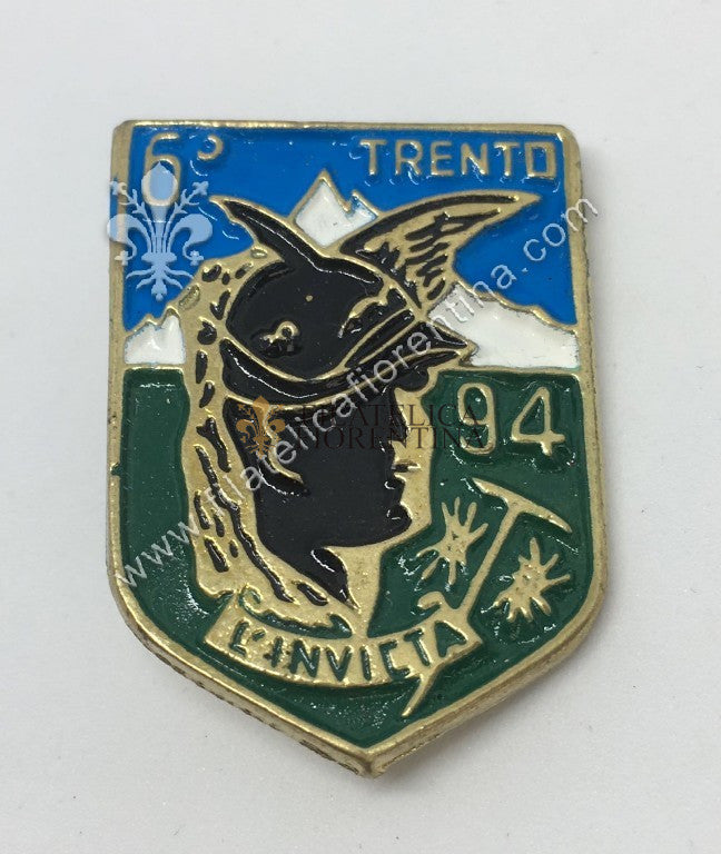 Distintivo della 94° Compagnia l' INVICTA
