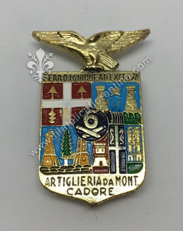 Distintivo 6° reggimento artiglieria da montagna Cadore