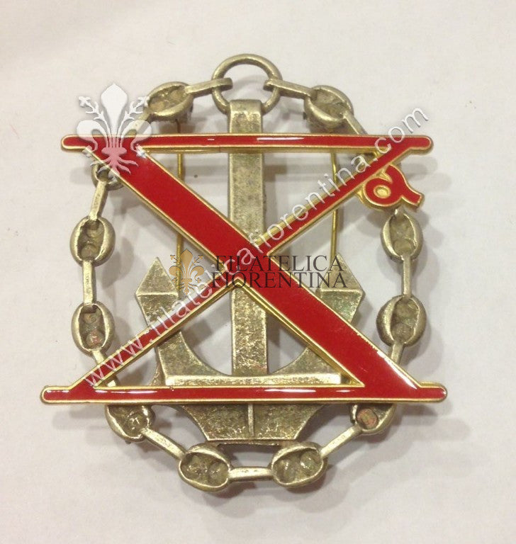 Distintivo d'Onore della (decima) X^ flottiglia Mas della Repubblica Sociale Italiana - II° TIPO
