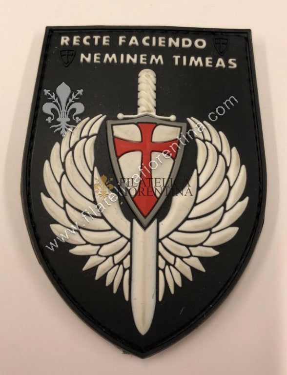 Distintivo commemorativo Croce dei Templari Cavaliere - Recte Faciendo Neminem Timeas