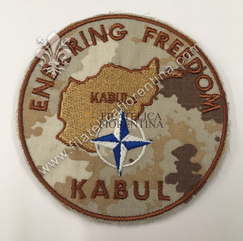 Distintivo Enduring Freedon Kabul (con velcro)