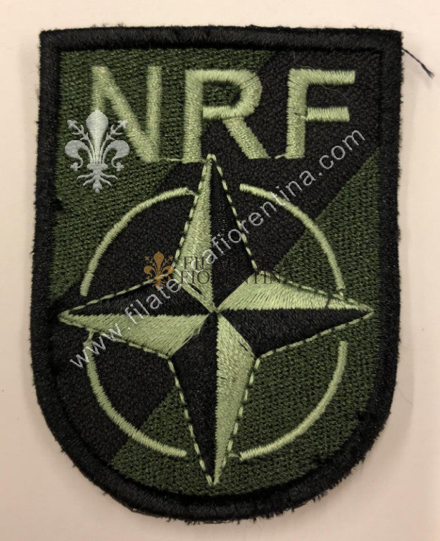 Distintivo NATO Response Force - nero e verde