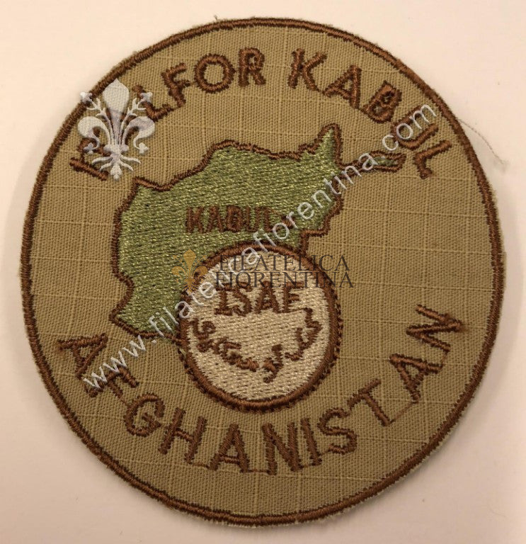 Italfor Kabul Afghanistan ISAF - sabbia desert (con velcro)
