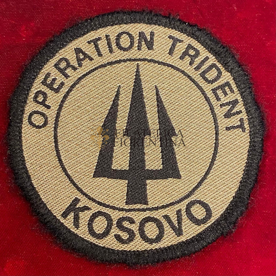 Distintivo Operation Tridente Kosovo