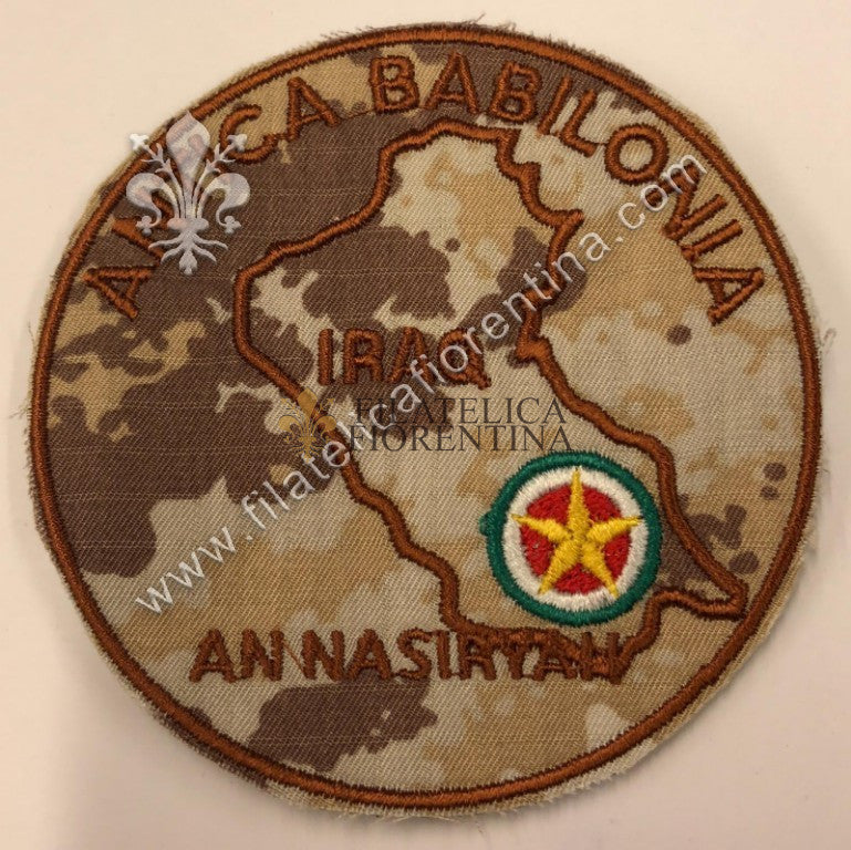Distintivo Antica Babilonia Annasiryan - IRAQ - sabbia desert (con velcro)