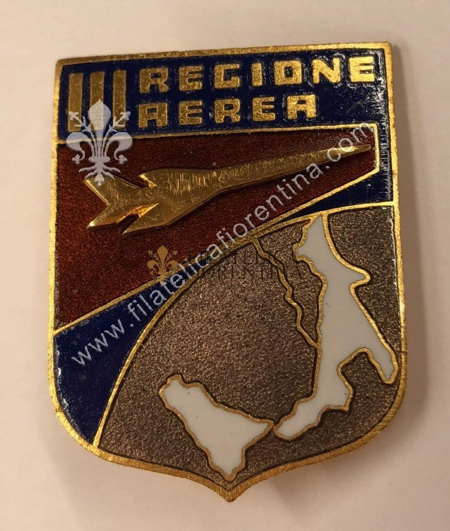 Distintivo III Regione Aerea - marcato Johnson