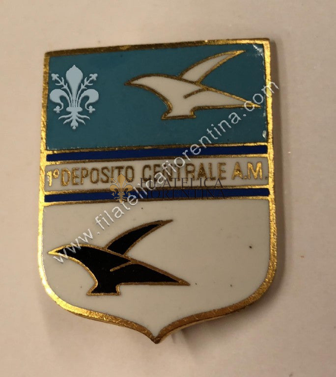 Distintivo del 1° Deposito Centrale Aeronautica Militare - marcato Johnson