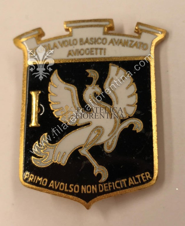 Distintivo Scuola di Volo basico avanzato I classe - Aviogetti marcato Johnson