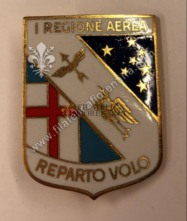 Distintivo 1^ Regione Aerea Reparto Volo - marcato Johnson