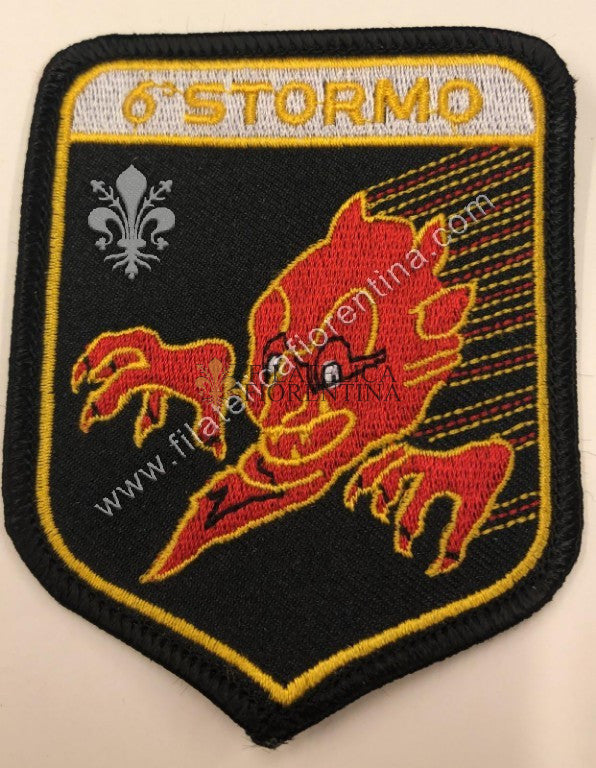 Distintivo del 6° Stormo Caccia Diavoli Rossi