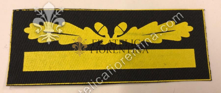Gradi da Generale di Brigata "BRIGADEFUHRER" - fondo nero, mod. plastificato giallo