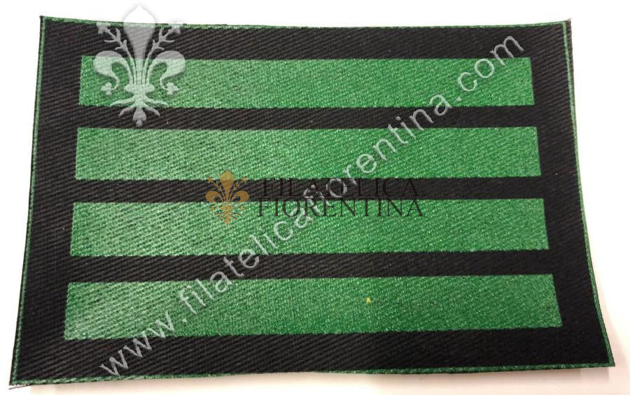 Gradi da Maresciallo Maggiore "HAUPTSHARFUHRER" - fondo nero, mod. plastificato verde