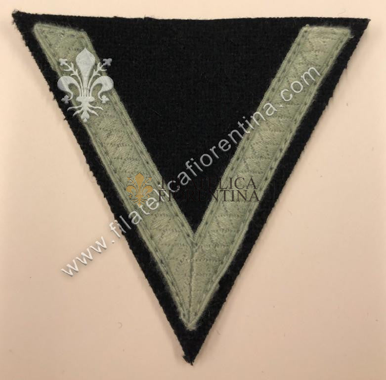 Grado da braccio da Caporale " STURMMANN " - modello 1943/44 mimetico, fondo nero