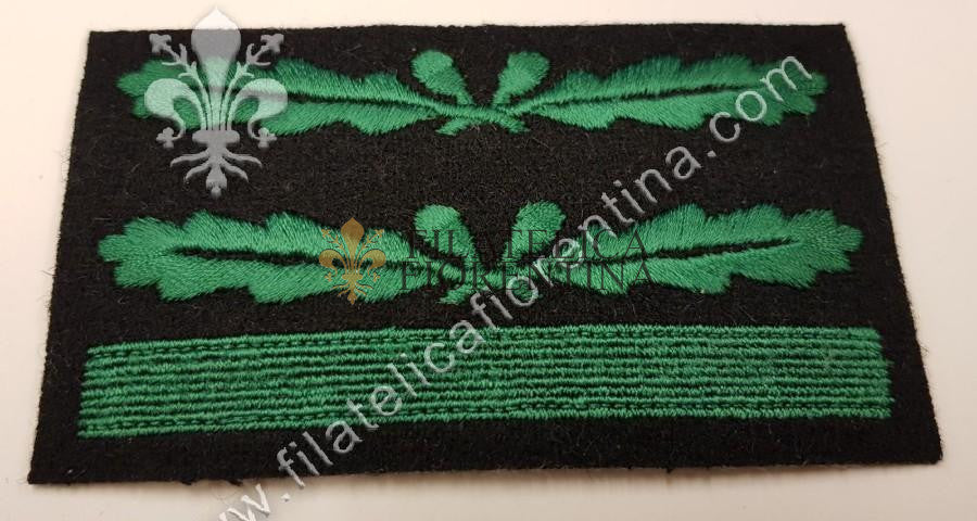 Gradi da Maggiore "STUMBANNFUHRER" - fondo nero, filo verde