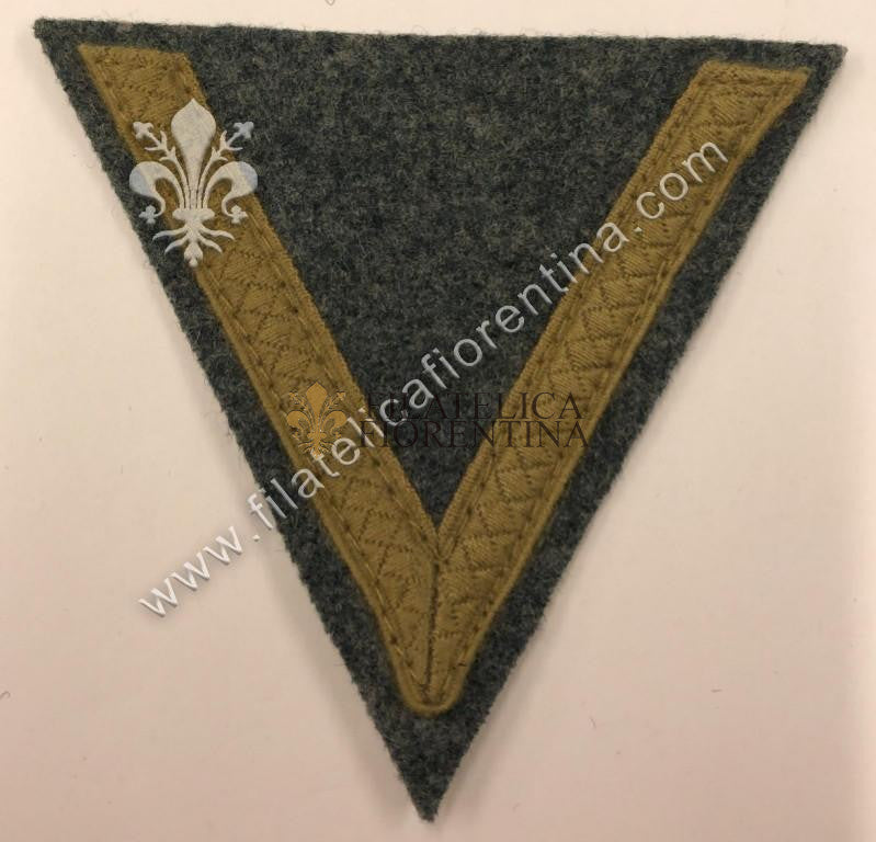 Grado Gefreiter - con tresse bronzo su fondo grigio/verde (mimetico)