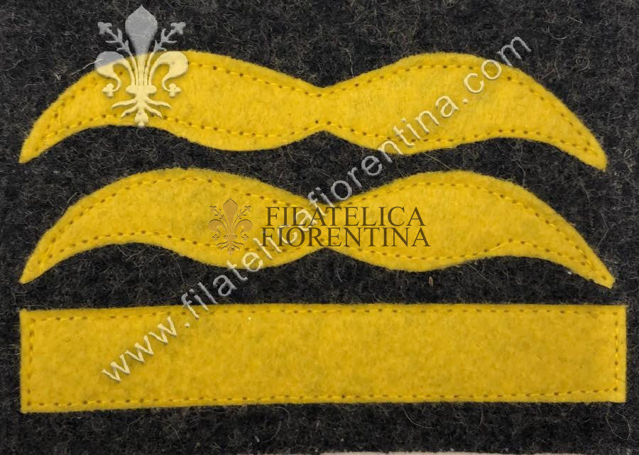 Grado da Generalleutnant - giallo fondo grigio-blu