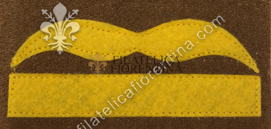 Grado da Generalmajor - giallo su fondo kaki