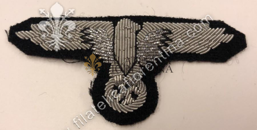 Aquila da braccio SS da ufficiale in canottiglia