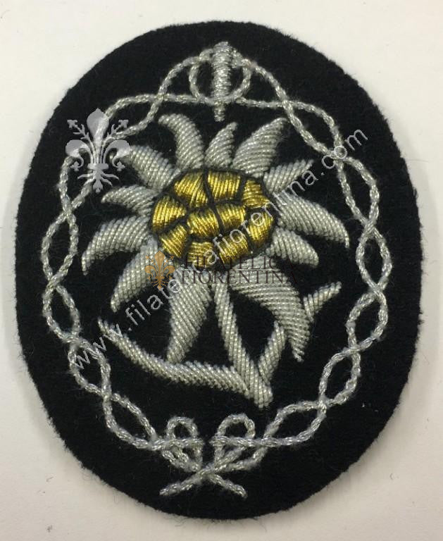 Distintivo Gebirgsjäger da ufficiale - Edelweiss