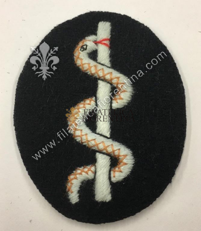 Distintivo da Medico / Dottore qualificato - fondo nero
