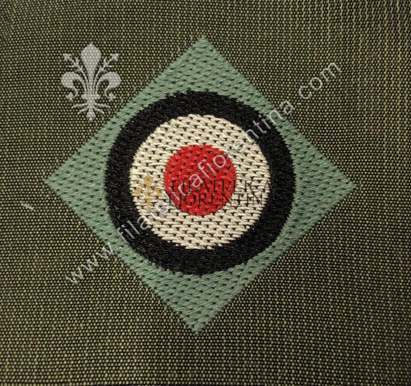Coccarda WH - fondo verde