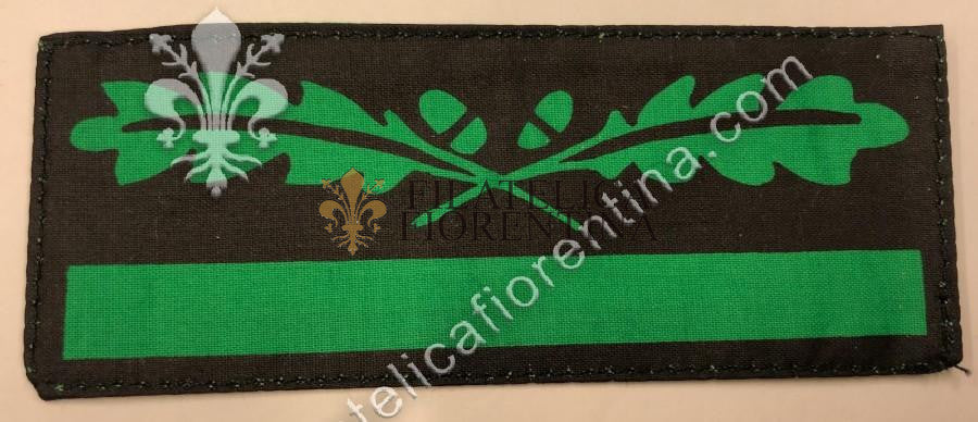 Grado da Unterstumfuhrer ( Sottotenente ) su stoffa ( stampato )