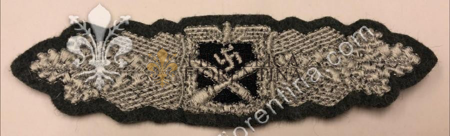Distintivo per Combattimento ravvicinato con il nemico 2° classe ARGENTO (in stoffa)