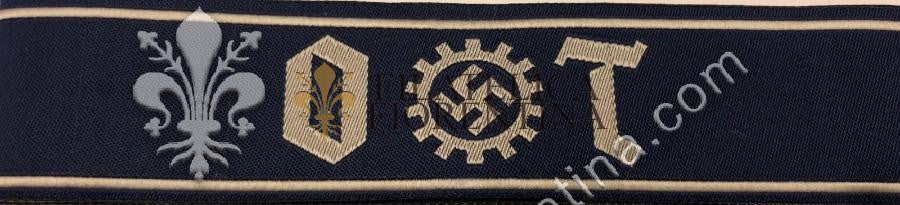 Fascetta da polso O.T. Organizzazione Todt