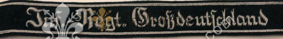 Fascetta da polso Reggimento Fanteria Grande Geramania ( Infanterie Regiment Grossdeutschland ) da ufficiale