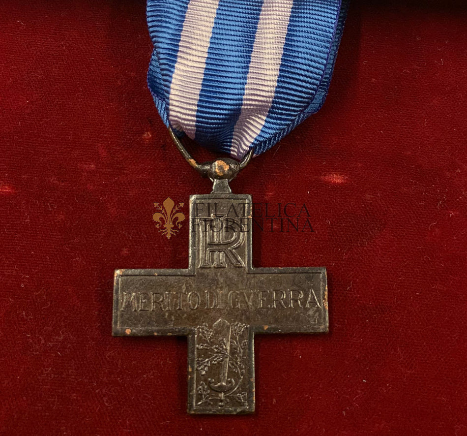 Croce Al merito di Guerra - Modello RI - Repubblica Italiana