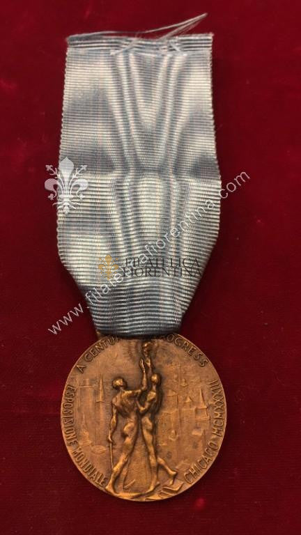Medaglia commemorativa della Crociera Aerea del Decennale  1933