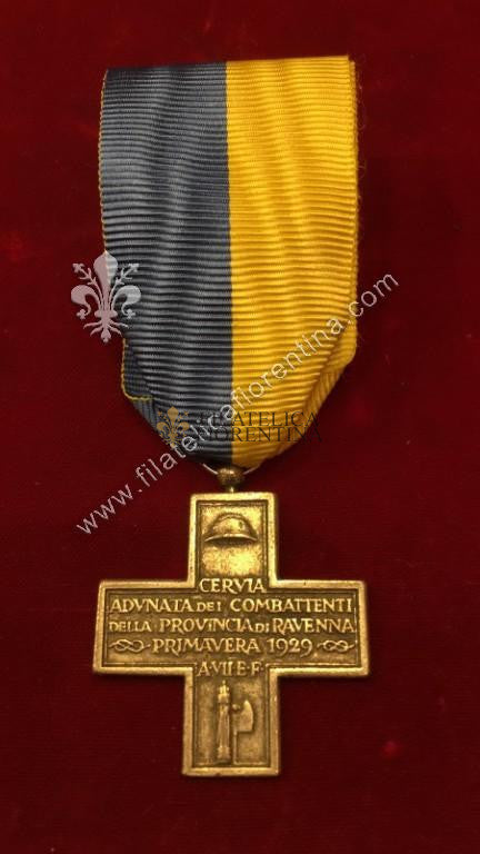 Croce Adunata dei Combattenti della Provincia di Ravenna 1929